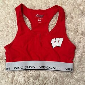 Wisconsin Badgers Sport Bra